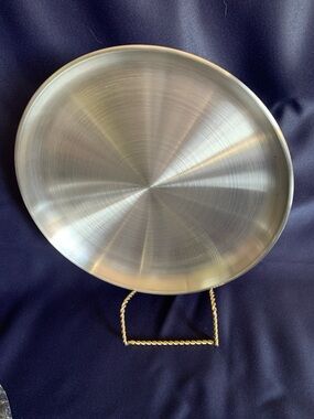 Stainless Steel 9” Plates (Set of 5)